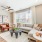 Bainbridge Market Commons apartment living space with modern furnishings